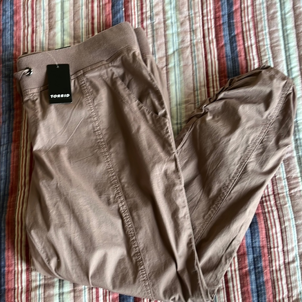 Torrid Women’s Mauve Pants, size 00, M/L, 10